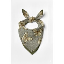 Petek Aksesuar Leopar Kelbek Bandana 50*50 Cm.