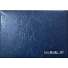 Gülpaş Lise Künye Defteri 100 Yaprak Suni Deri Ciltli 23 x 32 cm