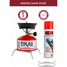 Pikas Mocamp Devrilmez Ayaklı Taşınabilir Kamp Ocağı 400 g Hafif ve Pratik Kullanım