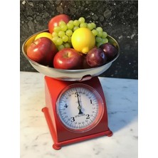İlanib Ticaret 5 kg Retro Nostalji Mutfak Tartısı Analog Terazi