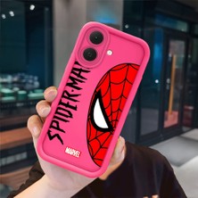 Ucuc Tecno Spark Go 2 Uyumlu Pembe Kırmızı Silikon Kılıf Darbeye Dayanıklı Kamera Koruma
