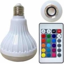 İlanib Ticaret Lamba Hoparlör Ampül Görünümlü Renk Değiştirebilen Android ve Ios Uyumlu