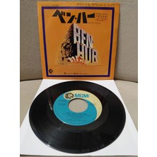 Plakperest Miklós Rózsa  – Ben-Hur Prelude / Love Theme Of Ben-Hur  - Japonya Dönem Basım 45LIK Plak-2.el