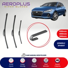 Aeroplus Hyundai I30 Ön Arka Muz Silecek Takımı 2016-2020