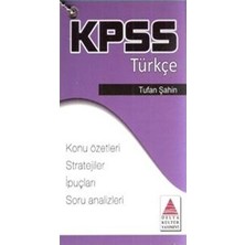 Delta Kültür Yayınevi Delta Kültür KPSS Türkçe Strateji Kartları