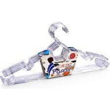 Pileli Store 6 Adet  Kristal Karizma Elbise Askı (4887)