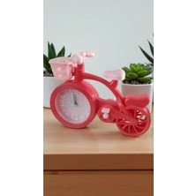 Famemus Accessory Bisiklet Şeklinde Masa Üzeri Çalarsaat 18*14CM Boyutu