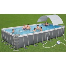 Bestway Gölgelikli Büyük Prefabrik Havuz 732X366X132CM 56474 BW599