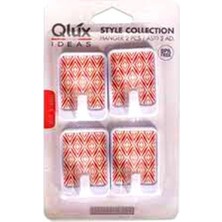 Pileli Store 4 Parça  Büyük Kare Yapışkan Askı (4887)