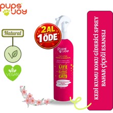 Pups Joy Pupsjoy Kedi Kumu Koku Giderici Sprey–Bahar Çiçekleri Esanslı - Doğal İçerikli, Hijyenik Formül 400 ml