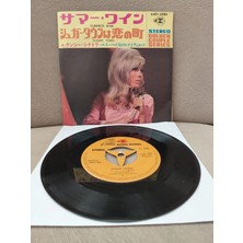 Plakperest Nancy Sinatra  - Summer Wine   - 1967  Japonya Basım  45LIK Plak-2.el