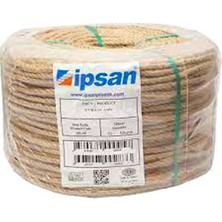 Pileli Store Halat 6mm Natural Jüt Kırnap Ipi Top 200MT (4887)