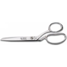 İlanib Ticaret Eco Lounge Rıza M-A3157-7 Tekstil / Yatık Regula Makası No: 7 Inç / 17,78 cm - Nikel Kaplama