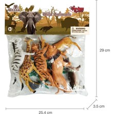 İlanib Ticaret 9115,9116,9117 Poşette 9 Parça Hayvan Seti