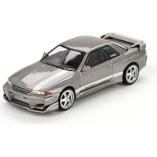 Mini T Mini Gt Nissan Skyline Gt-R (R32) Veilside Combat Grey