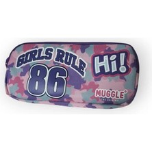 MUGGLE THE ORIGINAL GİRLS RULO 86 MOR ÇİFT BÖLMELİ KALEM ÇANTASI