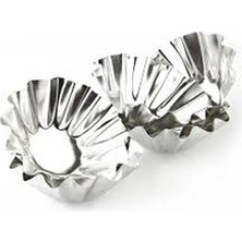 Pileli Store Metal Küçük 6 Parça  Kek Kapsülü (4887)