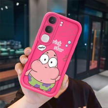 Ucuc Vivo Y31/Y21D Uyumlu Pembe Kırmızı Silikon Kılıf Darbeye Dayanıklı Kamera Koruma
