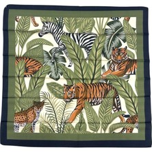 Petek Aksesuar Leopar Kelbek Bandana 50*50 Cm.