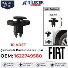 Silecek Noktası Fiat Çamurluk Davlumbaz Klipsi 10 Adet 51834606