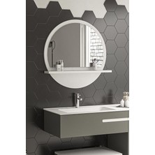 Feyza Design Larissa Beyaz Dresuar Hol Koridor Duvar Salon Banyo Wc Ofis Çocuk Yatak Odası Boy