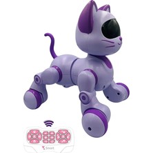 Uzaktan Kumandalı Çok Fonksiyonlı Akllı Aktivite & Eğlence Robot Kedi