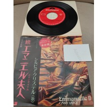Plakperest Emmanuelle  Iı (L’anti Vierge) -  Francis Lai  - 1975  Japonya Basım 45LIK Plak-2.el