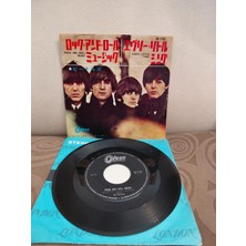 Plakperest The Beatles  –   Rock And Roll Music / Every Little Thing  - 1965 Japonya Basım 45LIK Plak -2.el