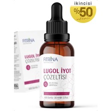 Fıtrina Lugol İyot Çözeltisi %5 Cam Şişe Damlalıklı 30 mL