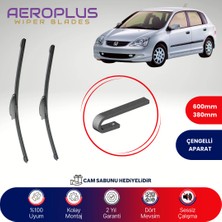 Aeroplus Honda Civic Hb Muz Silecek Takımı 2001-2005