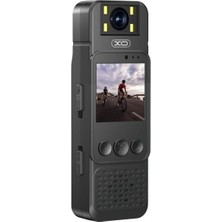 Xo 1080P Full Hd 1,3\' Ekranlı Taşınabilir Profesyonel Yaka ve Aksiyon Kamerası (ZF02)