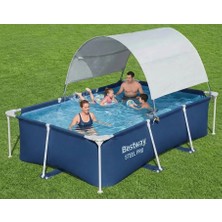 Bestway Gölgelikli Büyük Prefabrik Havuz 300X201X66CM 56404 BW589