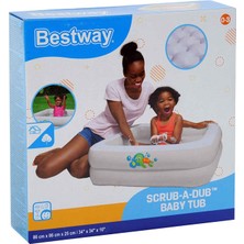 Keskin Sound Bestway Şişme Zemin Bebek Havuzu 86X86X25 cm