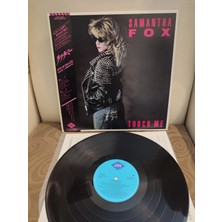 Plakperest Samantha  Fox - Touch Me  1986  Japonya Basım  Lp Plak - Obi’li 2.el