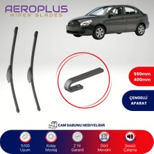 Aeroplus Hyundai Accent Muz Silecek Takımı 2006-2012