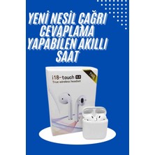 İlanib Ticaret Yeni Nesil Çift Mikrofonlu Dokunmatik Kablosuz Bluetooth Kulaklık