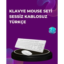 İlanib Ticaret Ofis ve Ev Kullanımı Için Kablosuz Klavye Fare Seti - Ergonomik ve Pratik