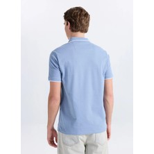 Jeep Açık Mavi Erkek Polo T-Shirt J6SM-TST7299