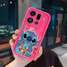 Ucuc Oppo Find X9 Pro Uyumlu Pembe Kırmızı Silikon Kılıf Darbeye Dayanıklı Kamera Koruma
