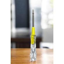 İlanib Ticaret Test Cihazı Kontrol Kalemi Çift Başlıklı Şeffaf Elektrik Testi