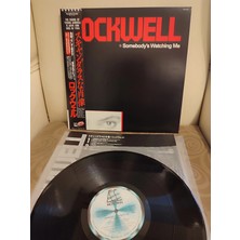 Plakperest Rockwell - Somebody’s Watching Me  - 1984 Japonya Basım Lp Plak Albüm - Obi’li 2.el