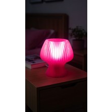 My Craft 3D MYCRAFT3D Akordeon Tasarım Masa Lambası - 3D Pleated Doku Dekoratif Gece Lambası Modern Ev Hediyesi Aydınlatma