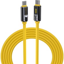 Aohi The Future Adonis Usb-C To Usb-C 1m Pd 3.1 120GBPS 240W 8k Süper Hızlı Şarj/data Kablosu