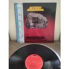 Plakperest Alcatrazz - No Parole From Rock ’n’ Roll - 1983 Japonya Basım Plak - Obi’li 2.el