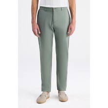 D'S Damat Ds Damat Comfort Fit Yeşil Gabardin Chino Pantolon 6HCC3I303778M