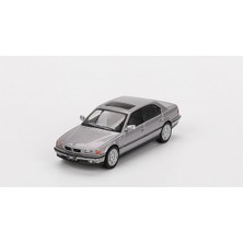 1:64 Ölçek 2024 Bmw 750IL Aspen Diecast Metal Minyatür Model Araba 5cm