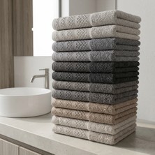 Vienna Home 12’li El Yüz Havlusu Seti 50X90 cm %100 Pamuk 6 Renkli Yumuşak Emici Havlu Çok Amaçlı Kullanım