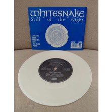 Plakperest Whıtesnake  ‎–  Still Of The Night - 1987  Japonya Basım 45LIK (Beyaz Renk) Plak / Poster Kapak-2.el