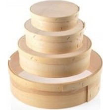 Pileli Store Ahşap 4 Parça Un Elek (4887)