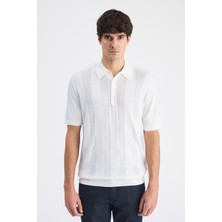 Twn Slim Fit Ekru Kazak 6EC064201303M